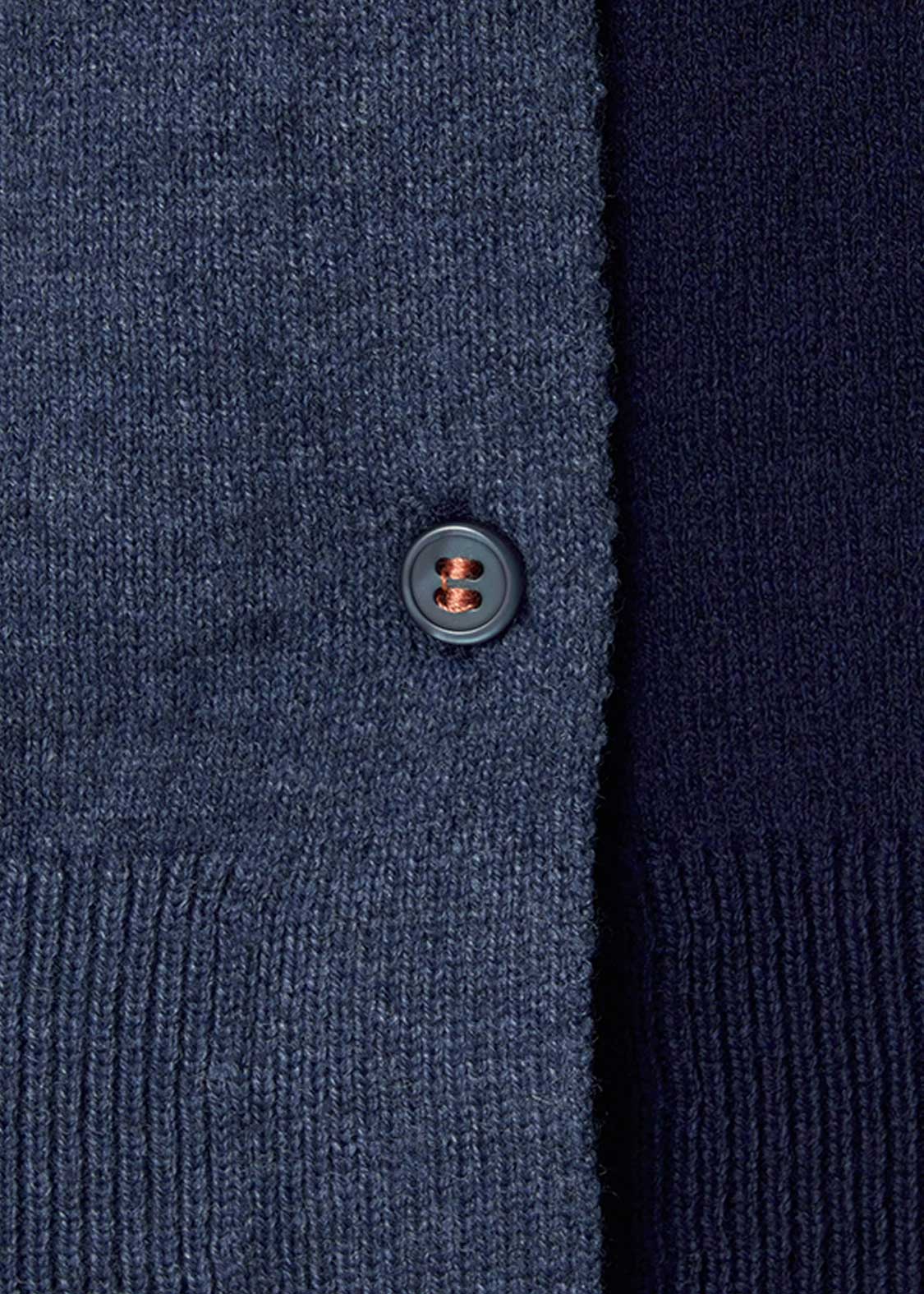 Long-Tailed Tit | Collared Knit Cardigan