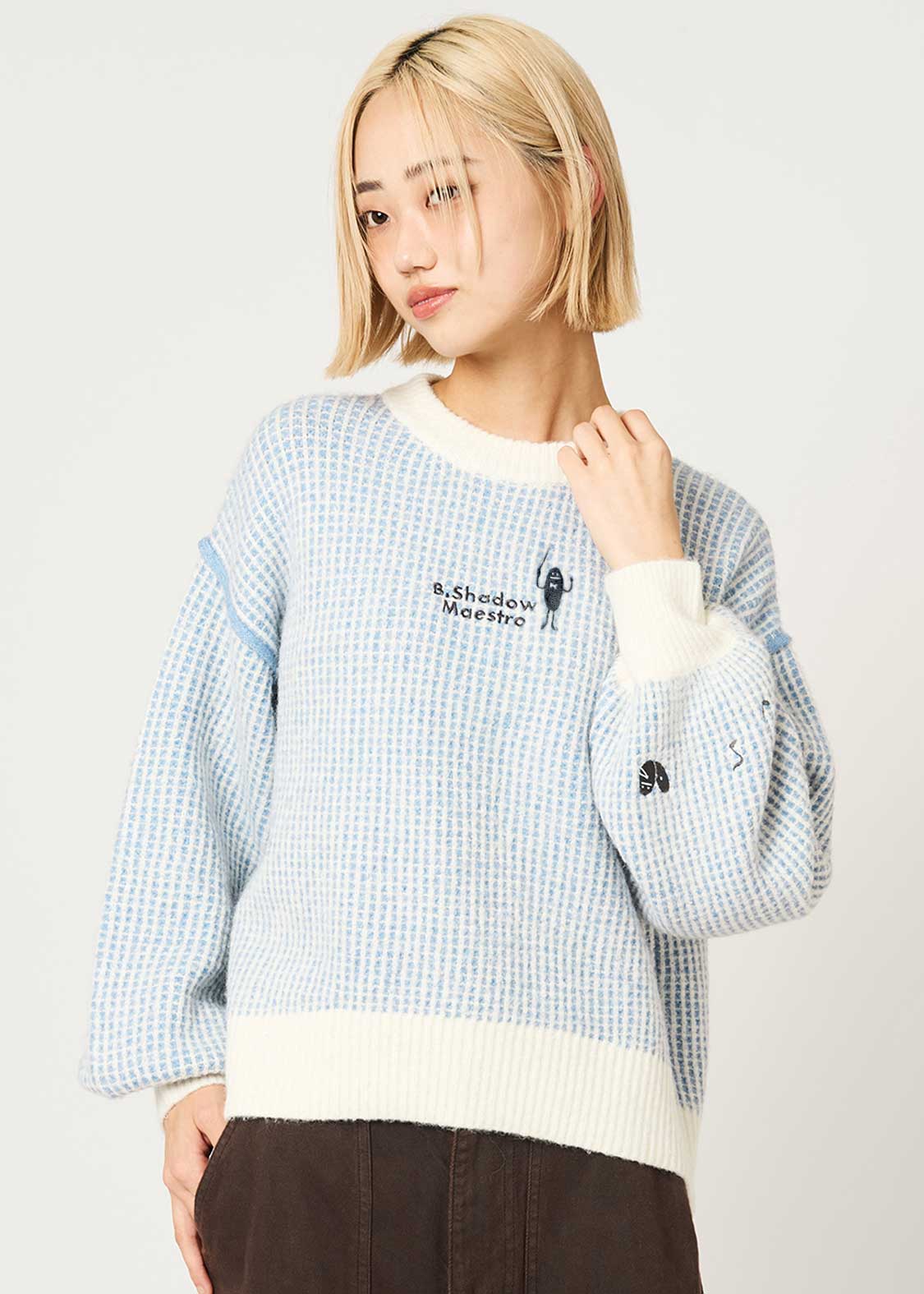 Beautiful Shadow Orchestra | Crew Neck Knit