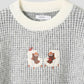 Ikaku Suwari | Crew Neck Knit