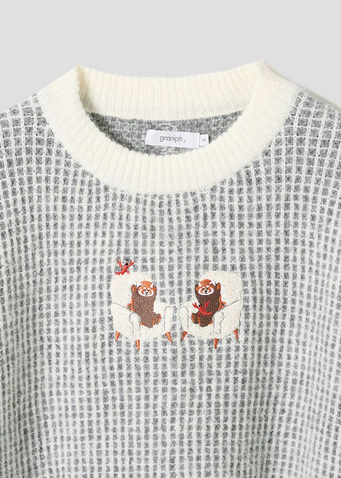 Ikaku Suwari | Crew Neck Knit