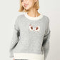 Ikaku Suwari | Crew Neck Knit