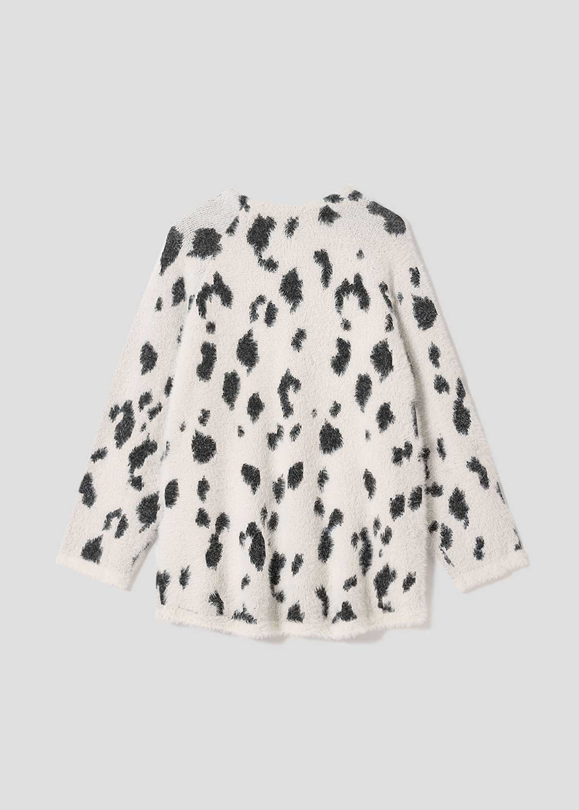 Nagasugiru Inu | Shaggy Cardigan