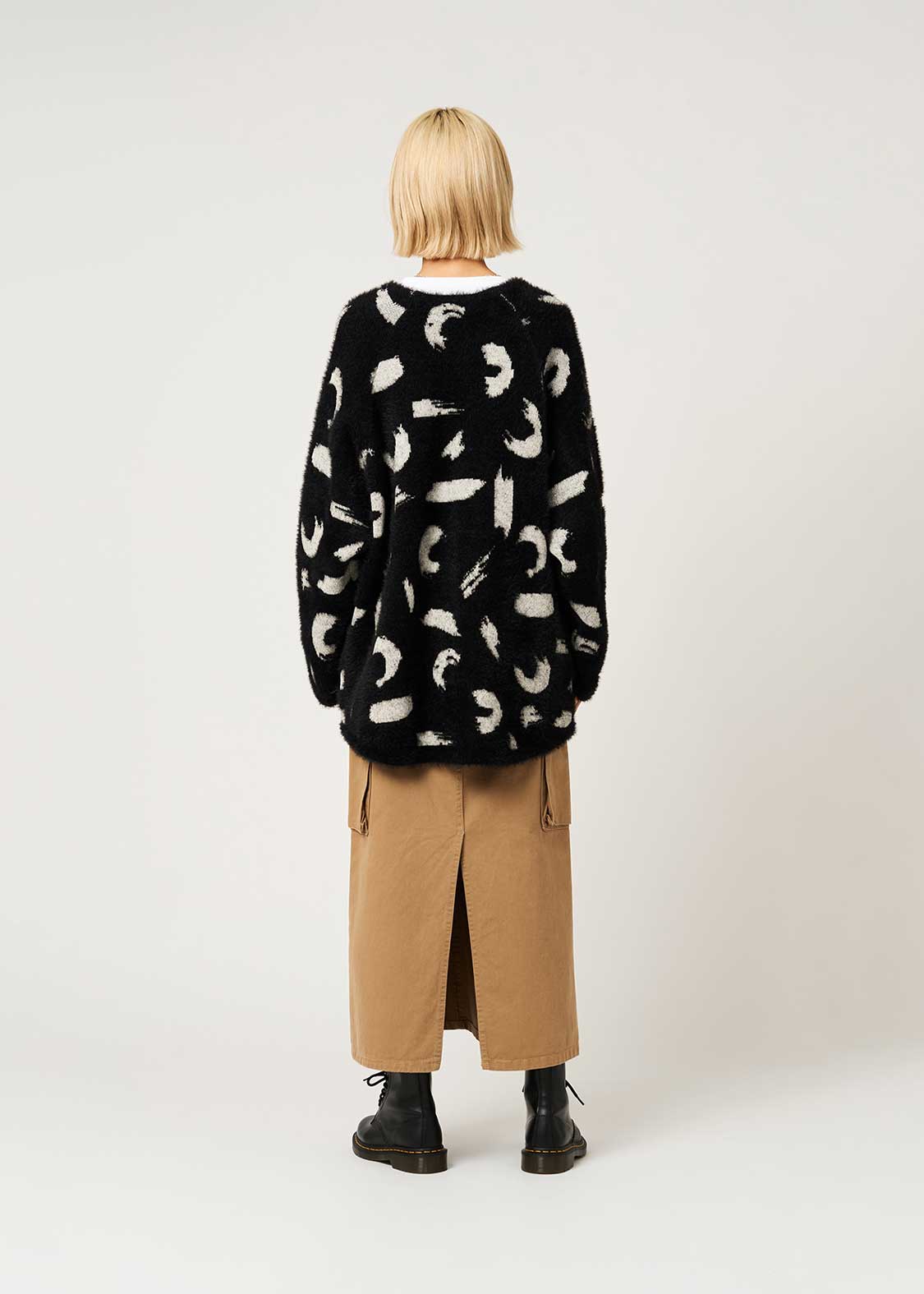 Rolling Pandas | Shaggy Cardigan