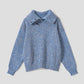 Beautiful Shadow Zoom | High-Neck Knit