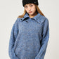Beautiful Shadow Zoom | High-Neck Knit