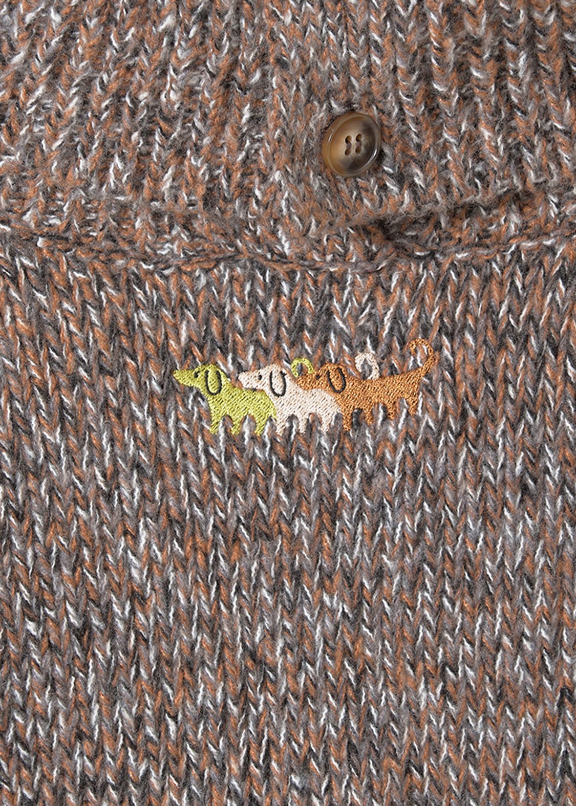 Nagasugiru Inu | High-Neck Knit