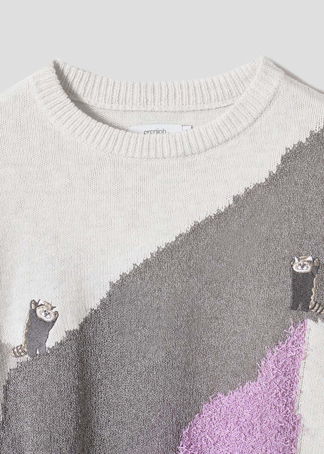 Ikaku | Switch Crew Neck Knit