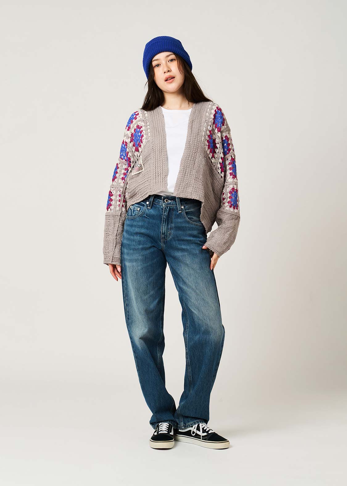 Big Mimi | Crochet Short Knit Cardigan