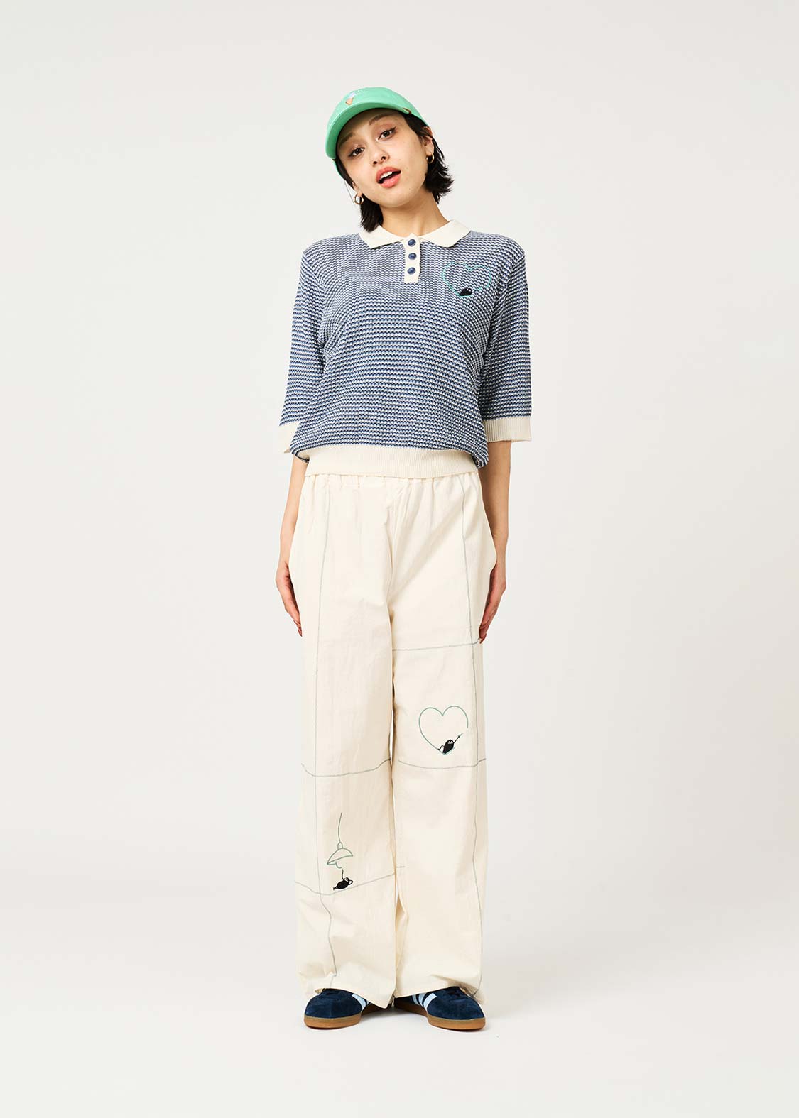 Magic Paint Beautiful Shadow | Knit Polo Shirt