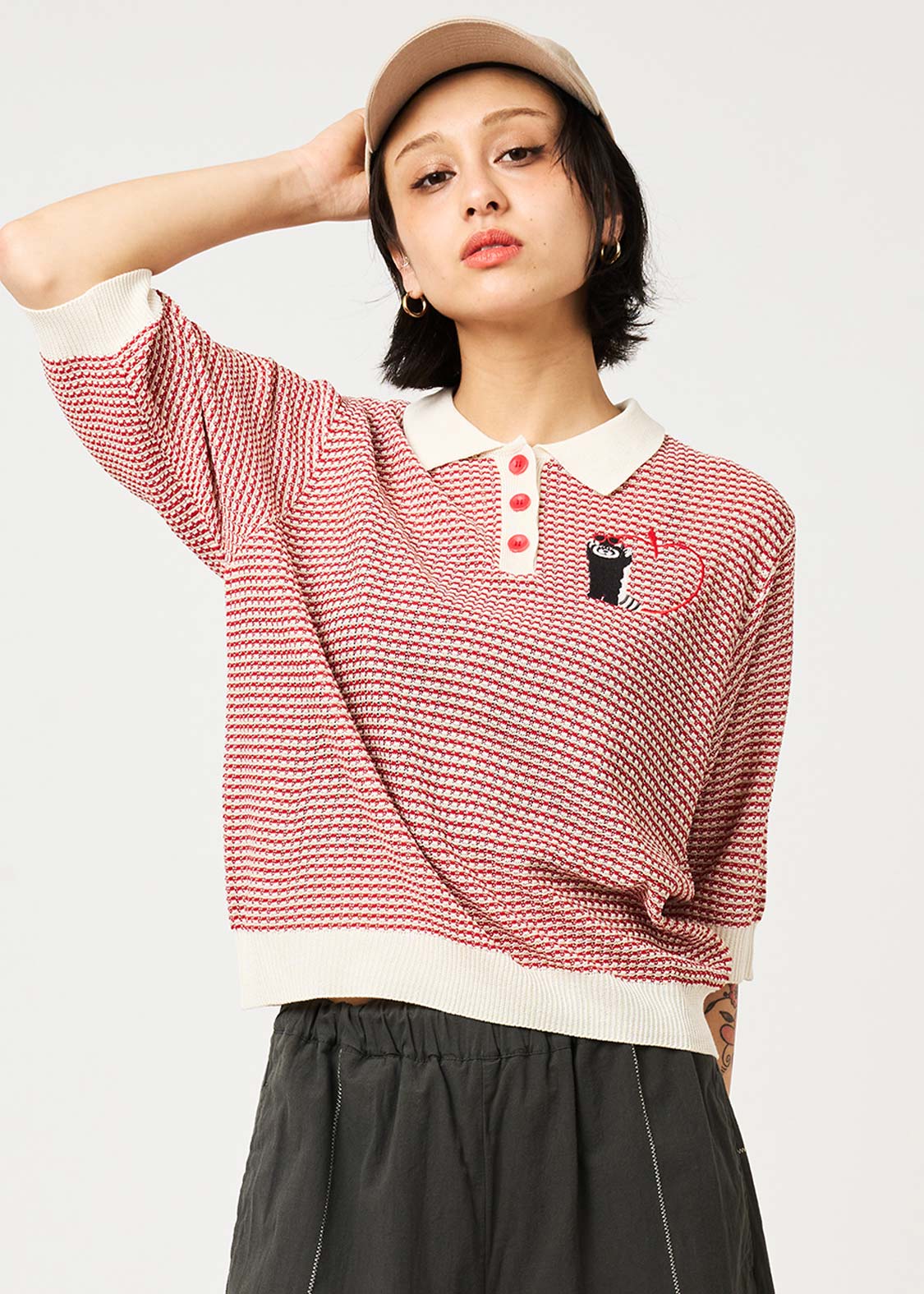 Ikaku | Knit Polo Shirt