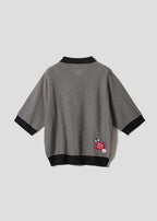 Rolling Panda'S Donuts | Knit Polo Shirt