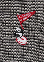 Rolling Panda'S Donuts | Knit Polo Shirt