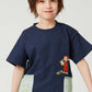 Curious George Side Mesh Pocket Big Short Sleeve Tee (Curious George_Banana) - Kids