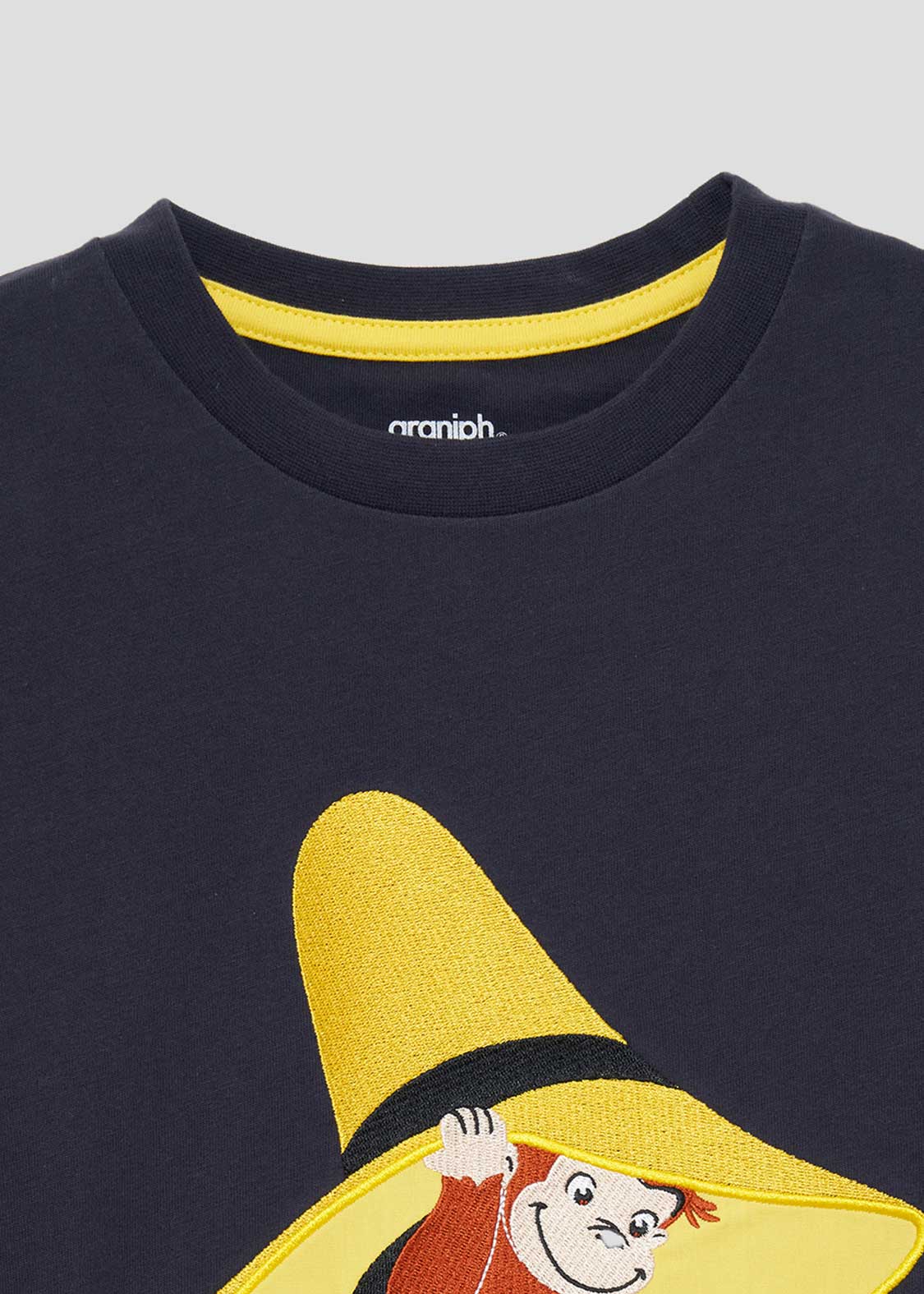 Curious George Short Sleeve Tee (Curious George_Yellow hat) - Kids