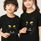 Short Sleeve Tee (Nekokaburi Beautiful Shadow) - Kids