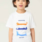 Short Sleeve Tee (Nagasugiru Inu Chilling) - Kids