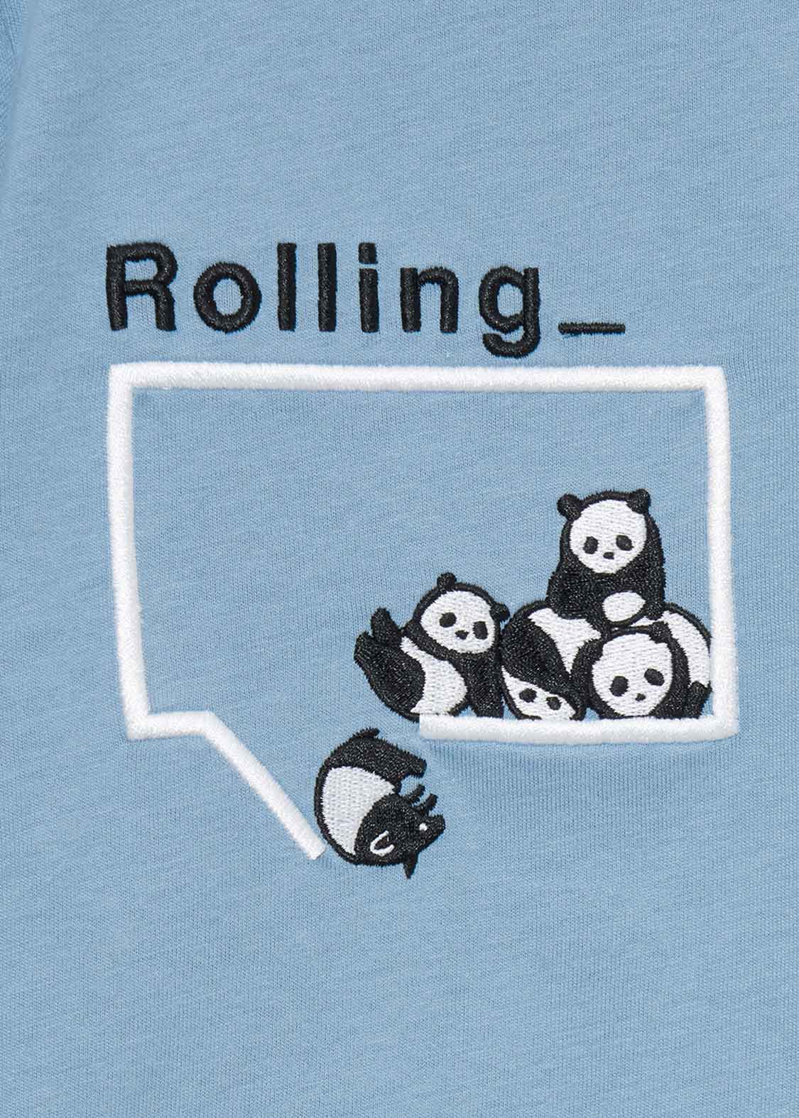 Short Sleeve Tee (Rolling Pandas) - Kids