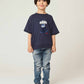 Rib Big Short Sleeve Tee (Ikaku Sabori) - Kids