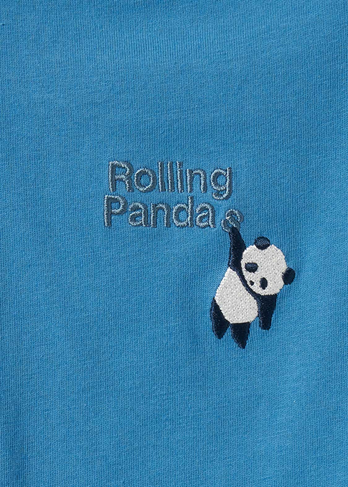 Big Silhouette Short Sleeve Tee (Rolling Pandas) - Kids