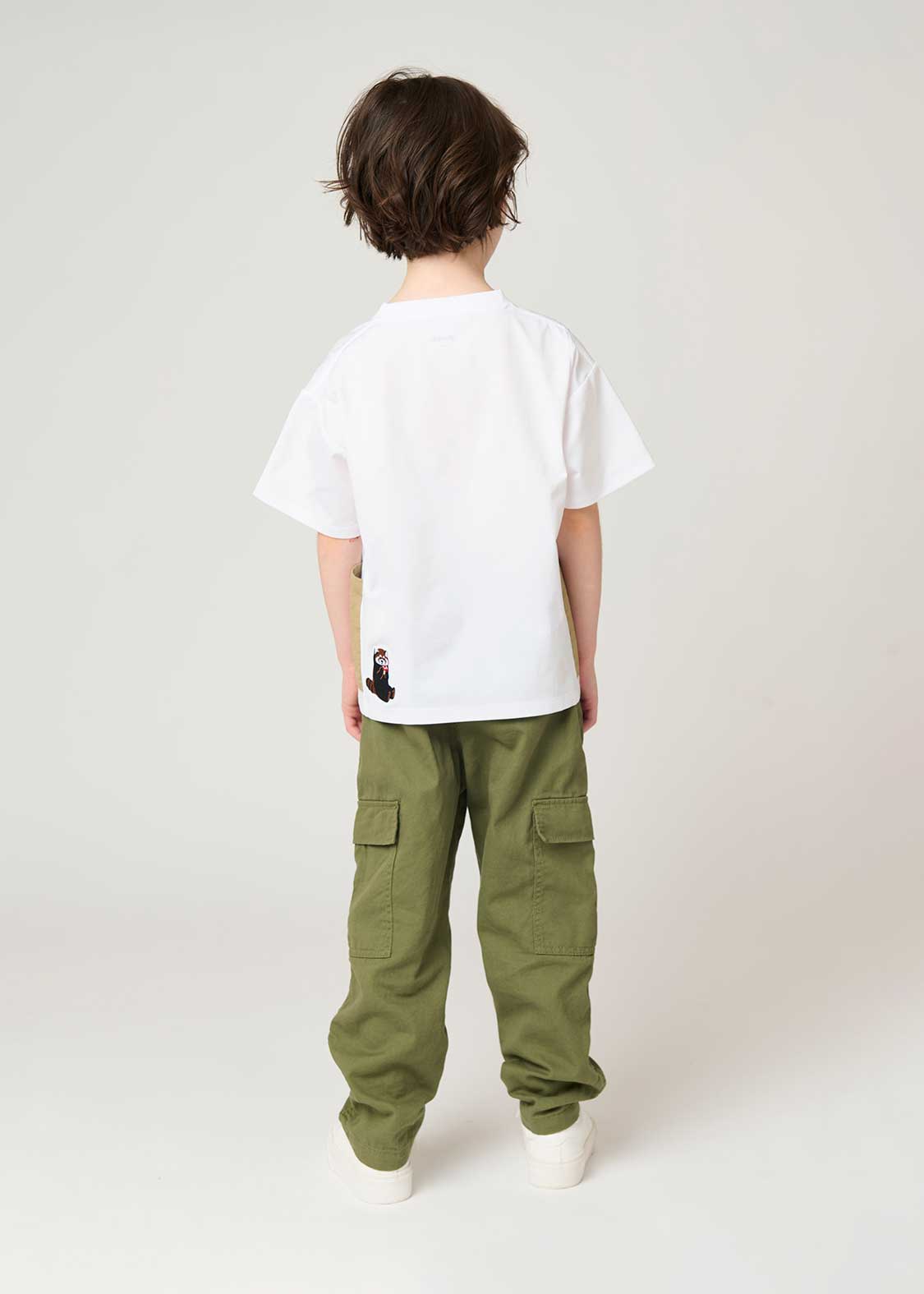Side Pocket Short Sleeve Tee (Ikaku Nanikore) - Kids