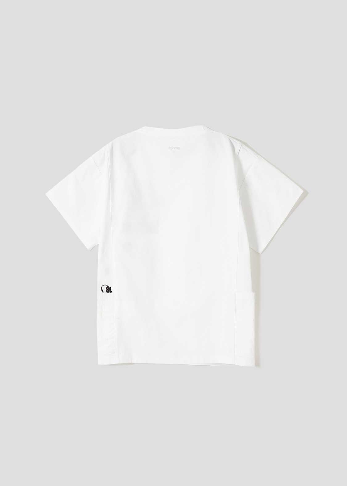 Side Pocket Short Sleeve Tee (Rolling Pandas Cafe) - Kids