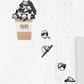 Side Pocket Short Sleeve Tee (Rolling Pandas Cafe) - Kids