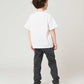 Side Pocket Short Sleeve Tee (Rolling Pandas Cafe) - Kids