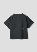 Big Pocket Big Silhouette Dry Short Sleeve Tee (Beautiful Shadow Creature) - Kids
