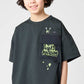 Big Pocket Big Silhouette Dry Short Sleeve Tee (Beautiful Shadow Creature) - Kids