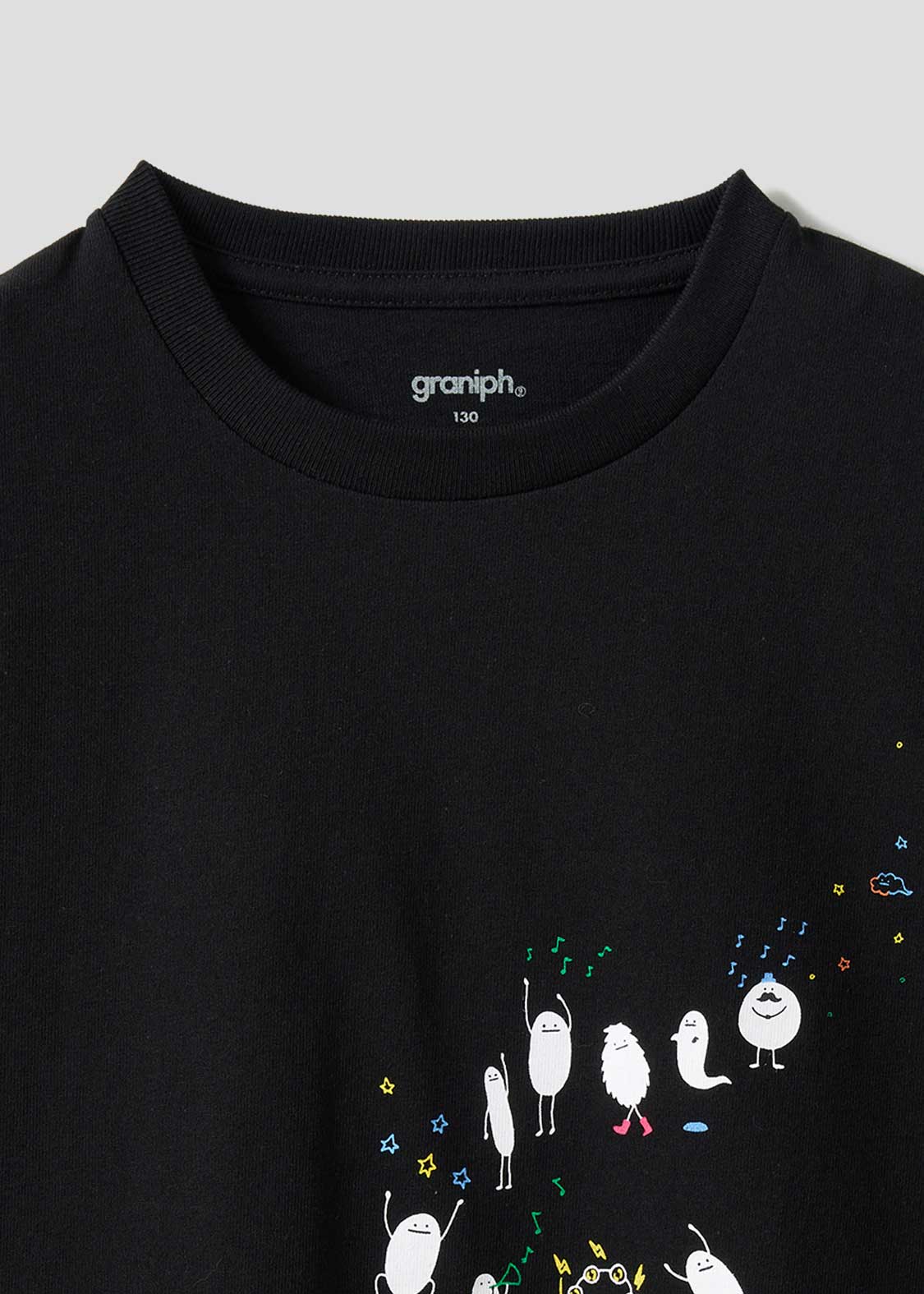 Beautiful Shadow March | Seaside Switching Big Silhouette Kids T-Shirt