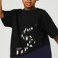 Beautiful Shadow March | Seaside Switching Big Silhouette Kids T-Shirt
