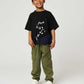 Beautiful Shadow March | Seaside Switching Big Silhouette Kids T-Shirt