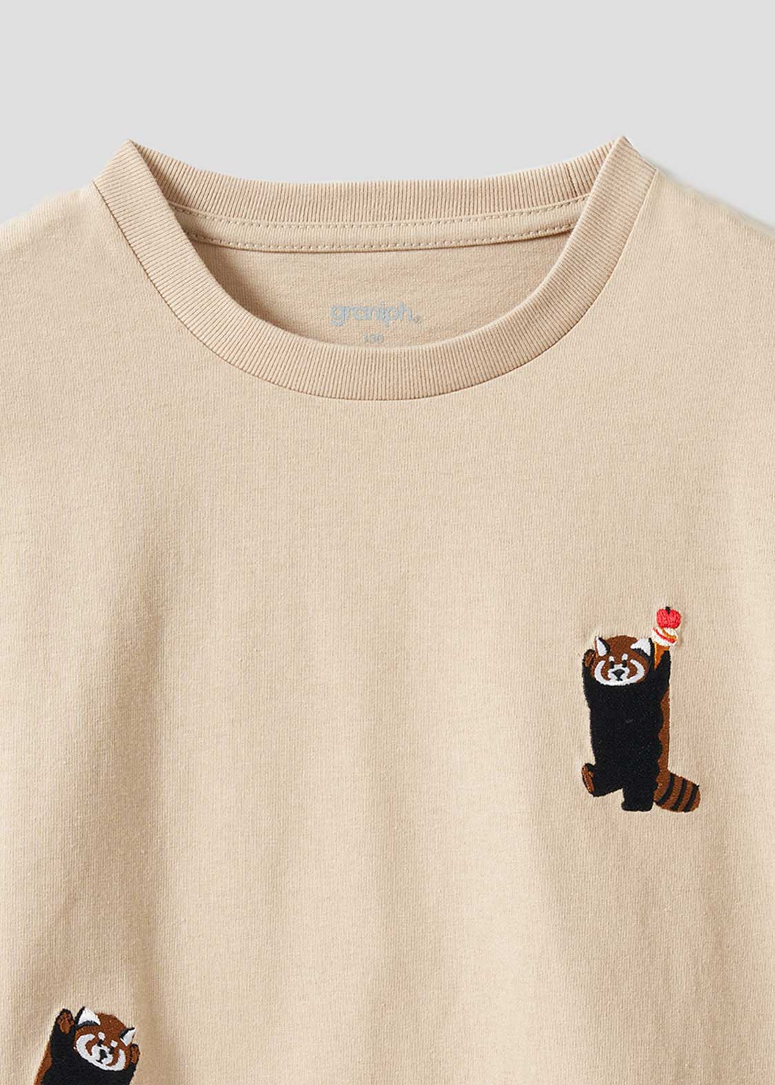 Ikaku Yummy Dance | Seaside Switching Big Silhouette Kids T-Shirt