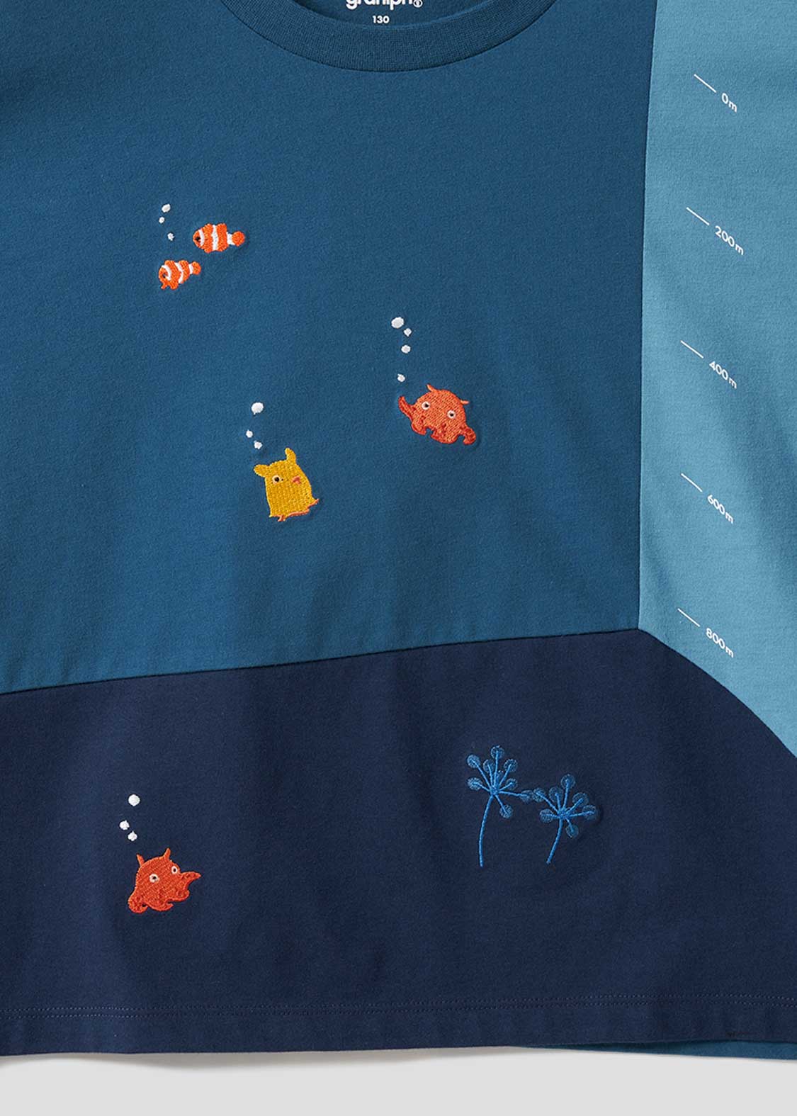 Big Silhouette Short Sleeve Tee (Mendaco and Sea Friends) - Kids