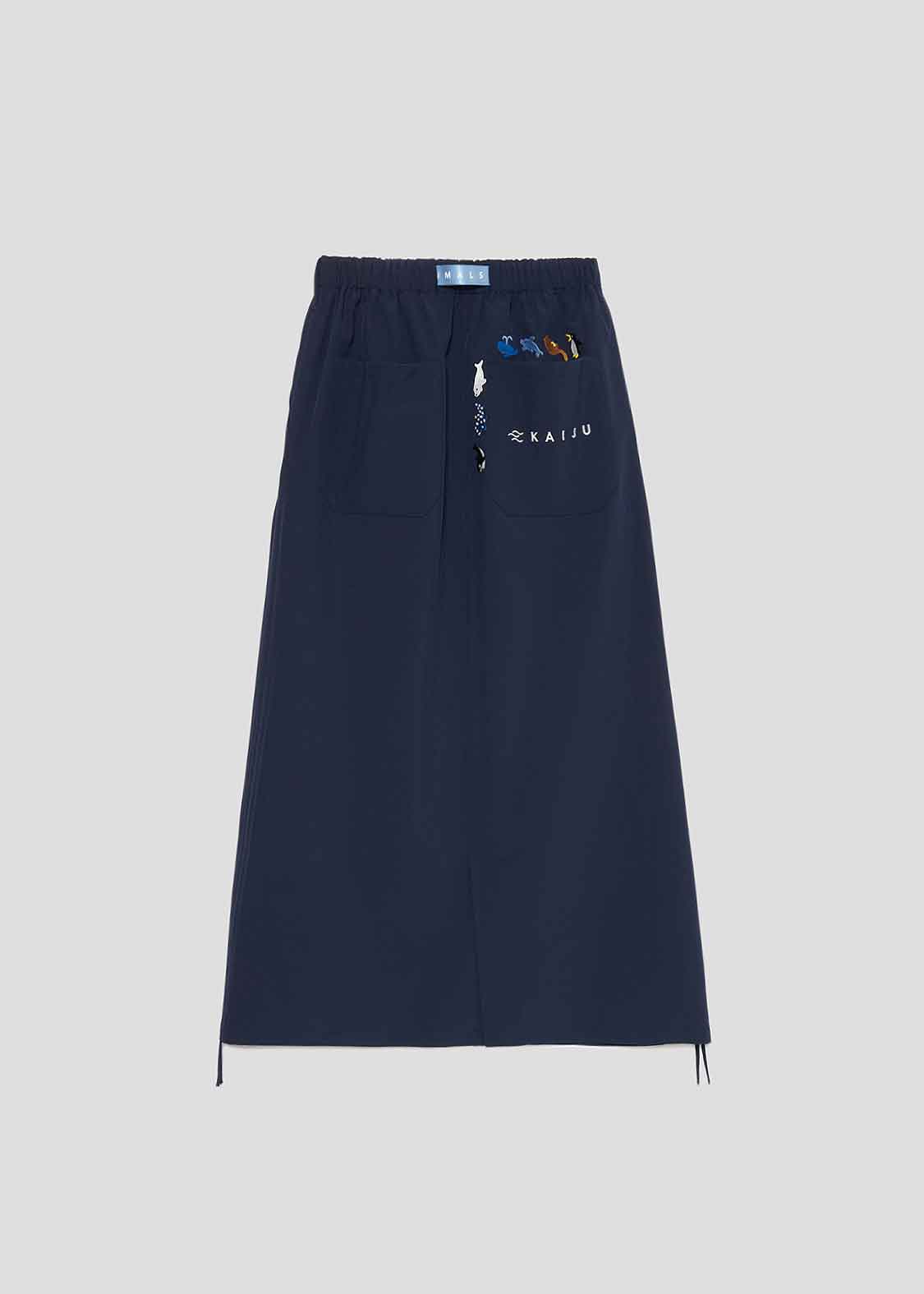 Drawstring Stretch Skirt (Marine Animals)