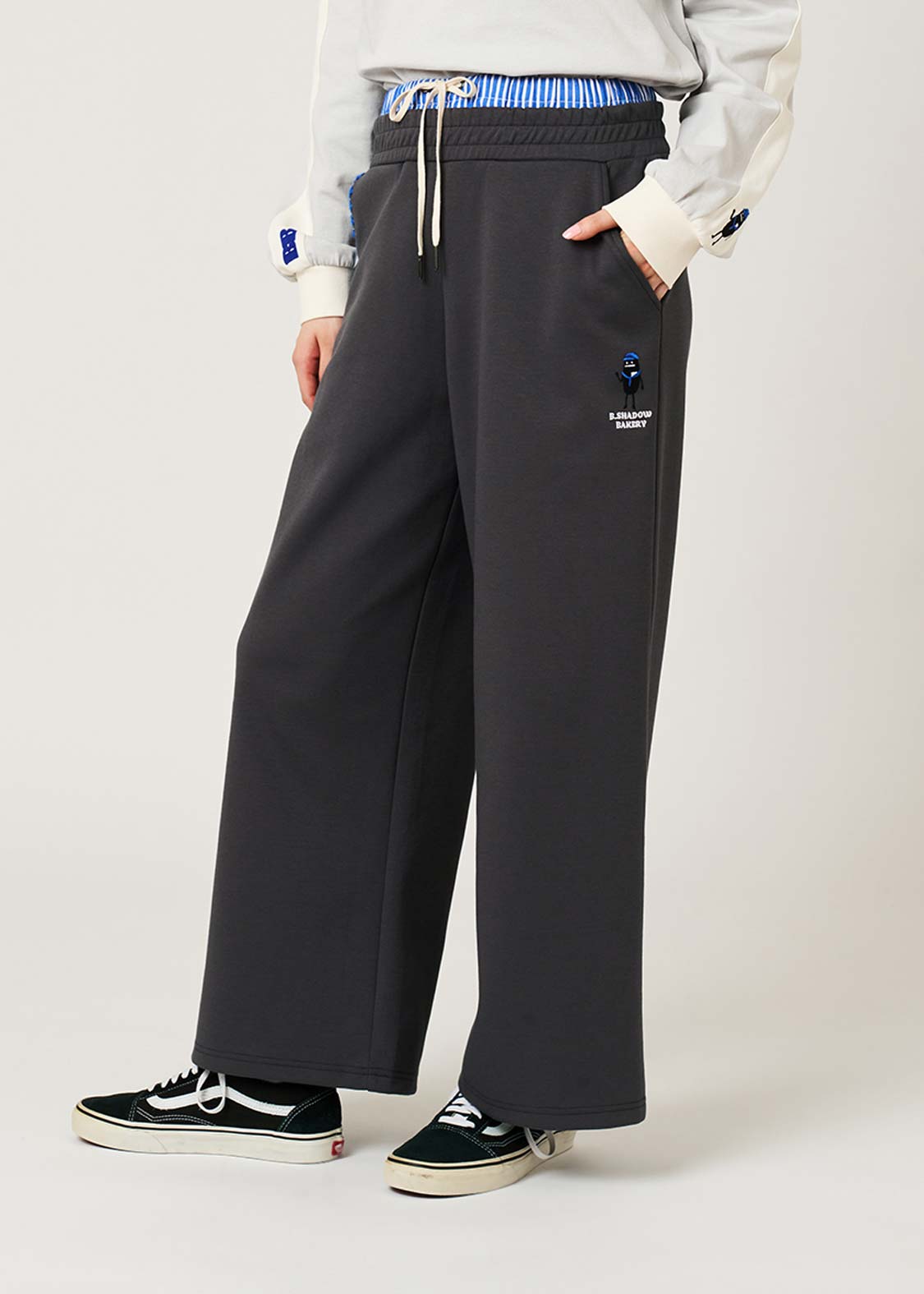 Beautiful Shadow Bakery | Double Waist Wide Pants