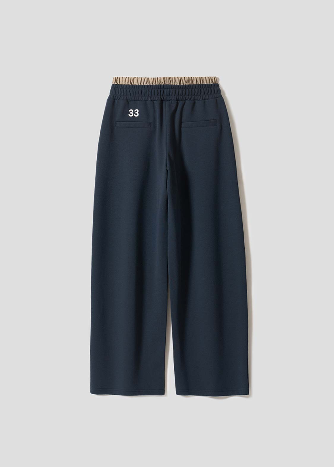 Big Mimi | Double-Waisted Wide-Leg Pants
