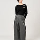Rolling Pandas Library | Wide Tuck Pants
