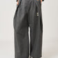 Rolling Pandas Library | Wide Tuck Pants