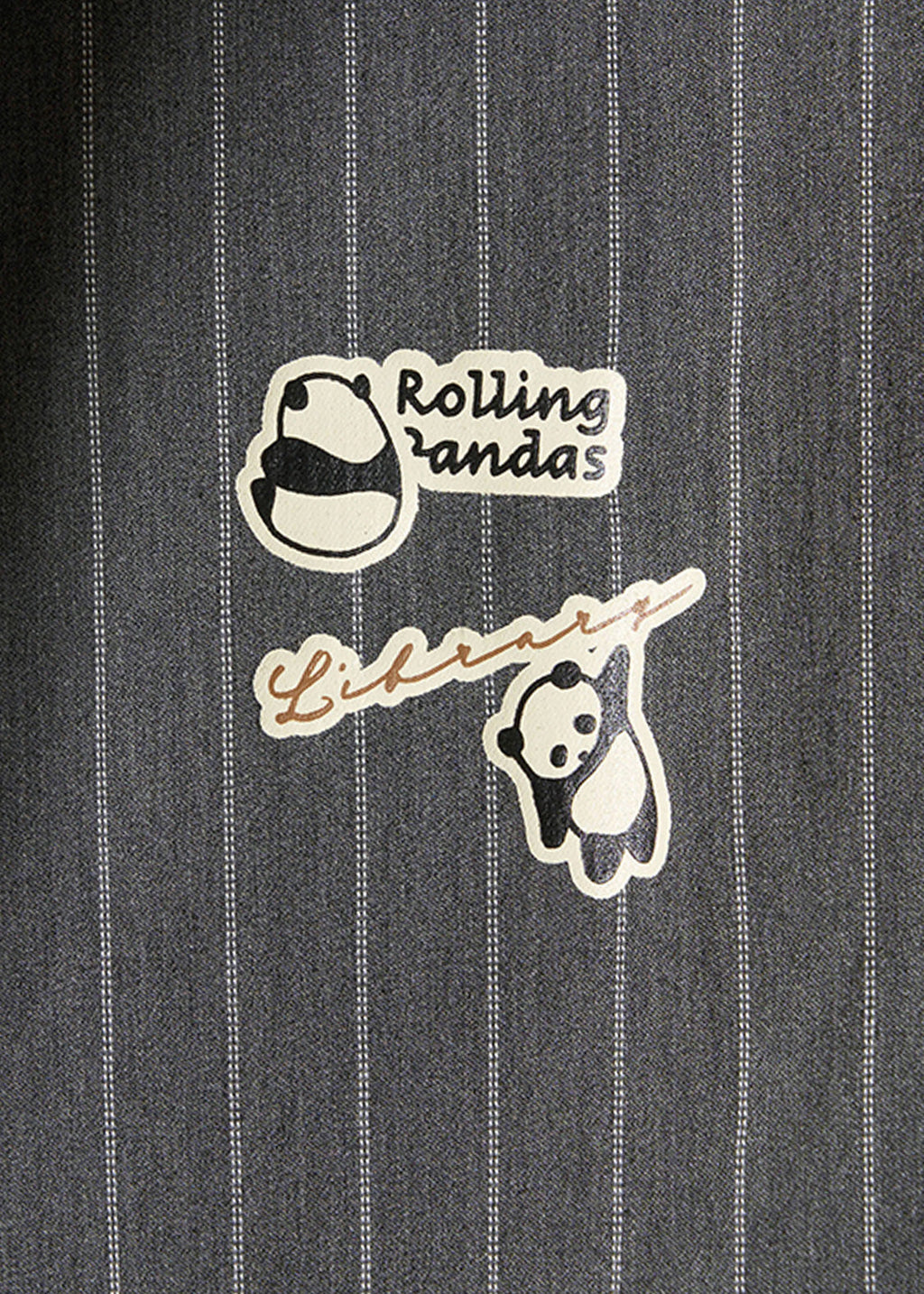 Rolling Pandas Library | Wide Tuck Pants
