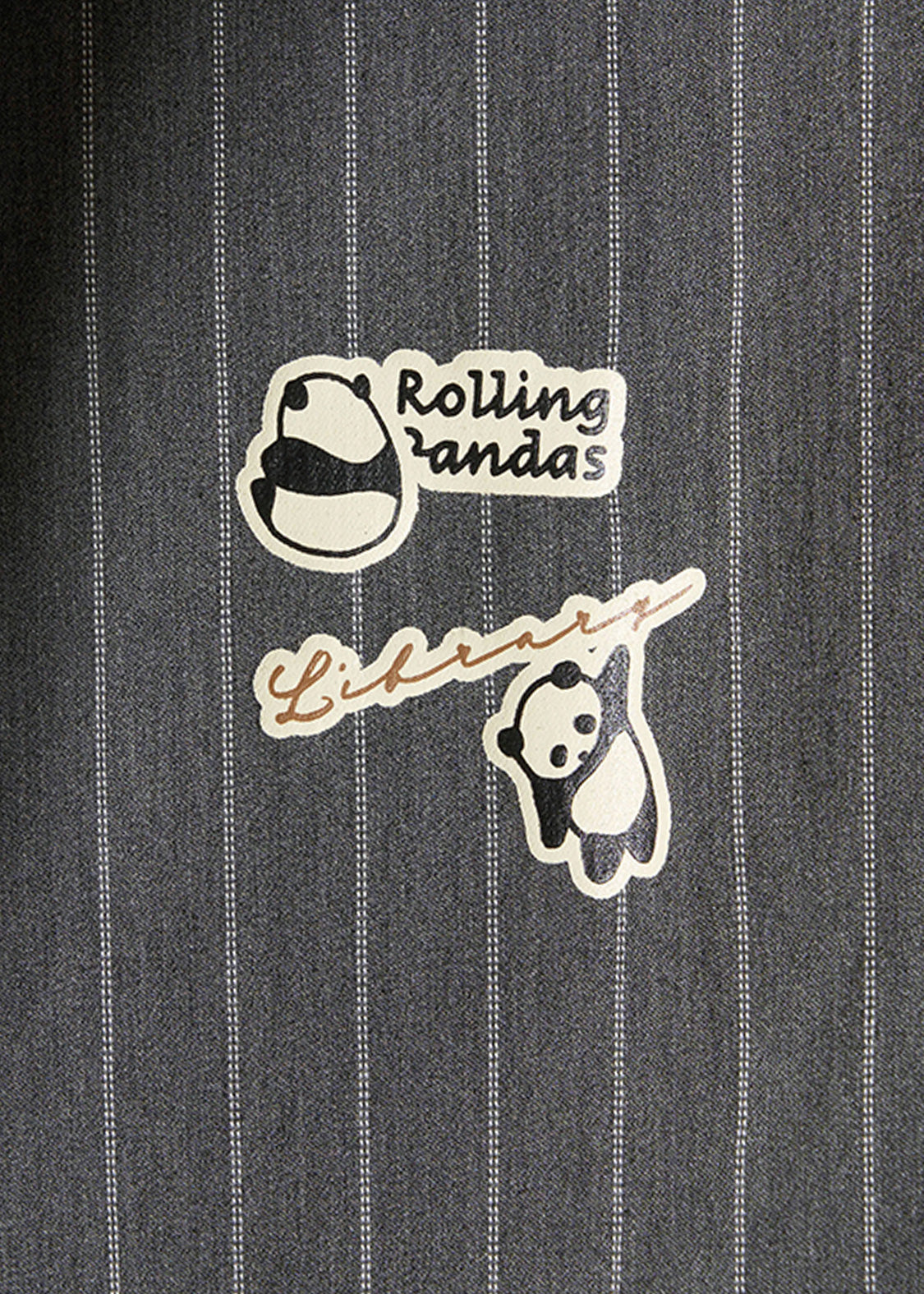 Rolling Pandas Library | Wide Tuck Pants