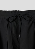 Ikaku Royal DRK | Wide Tuck Pants