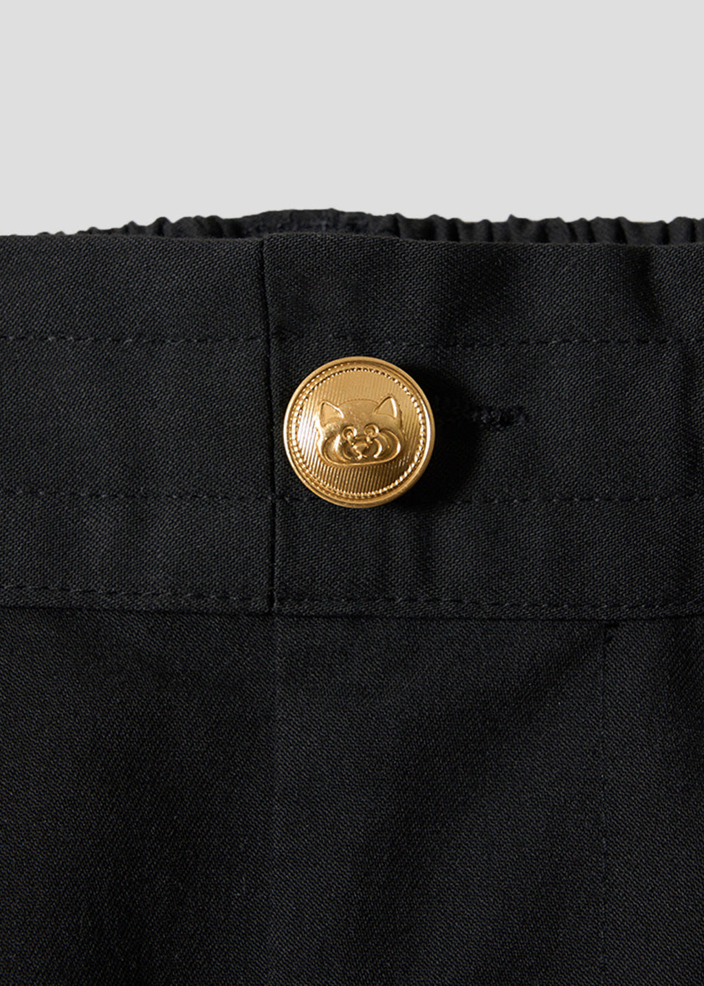 Ikaku Royal DRK | Wide Tuck Pants