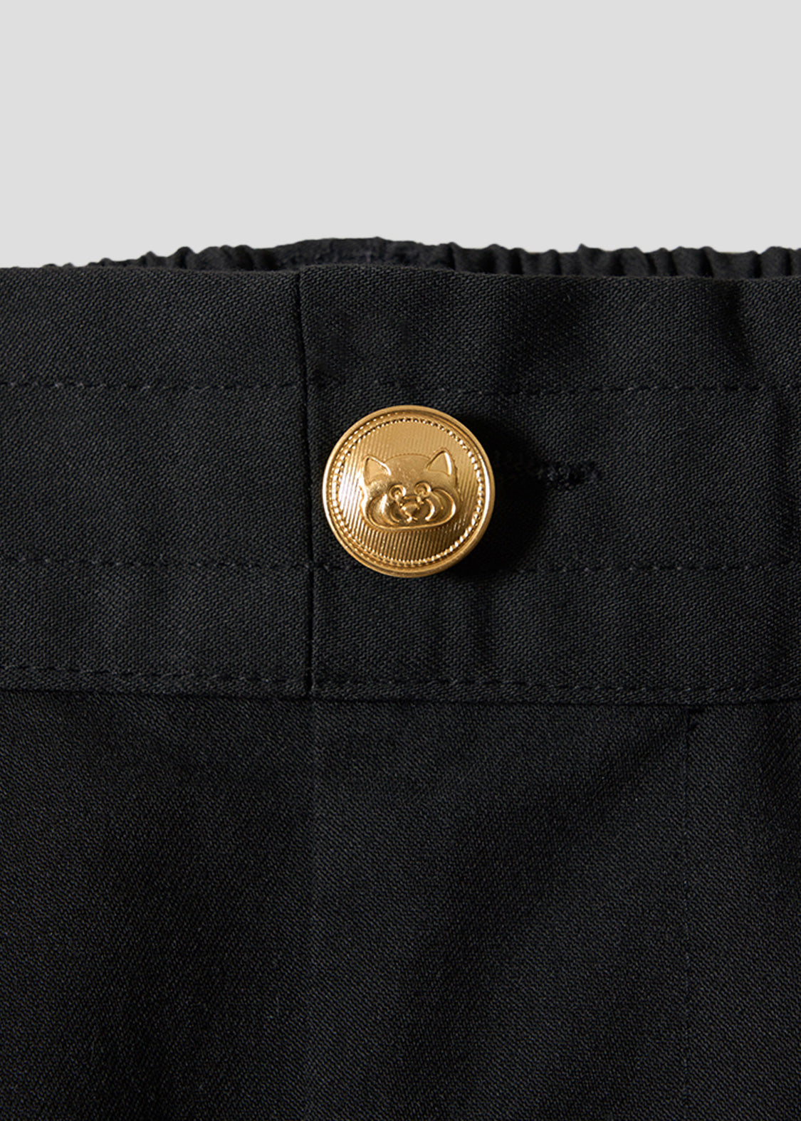 Ikaku Royal DRK | Wide Tuck Pants