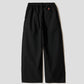 Ikaku Royal DRK | Wide Tuck Pants