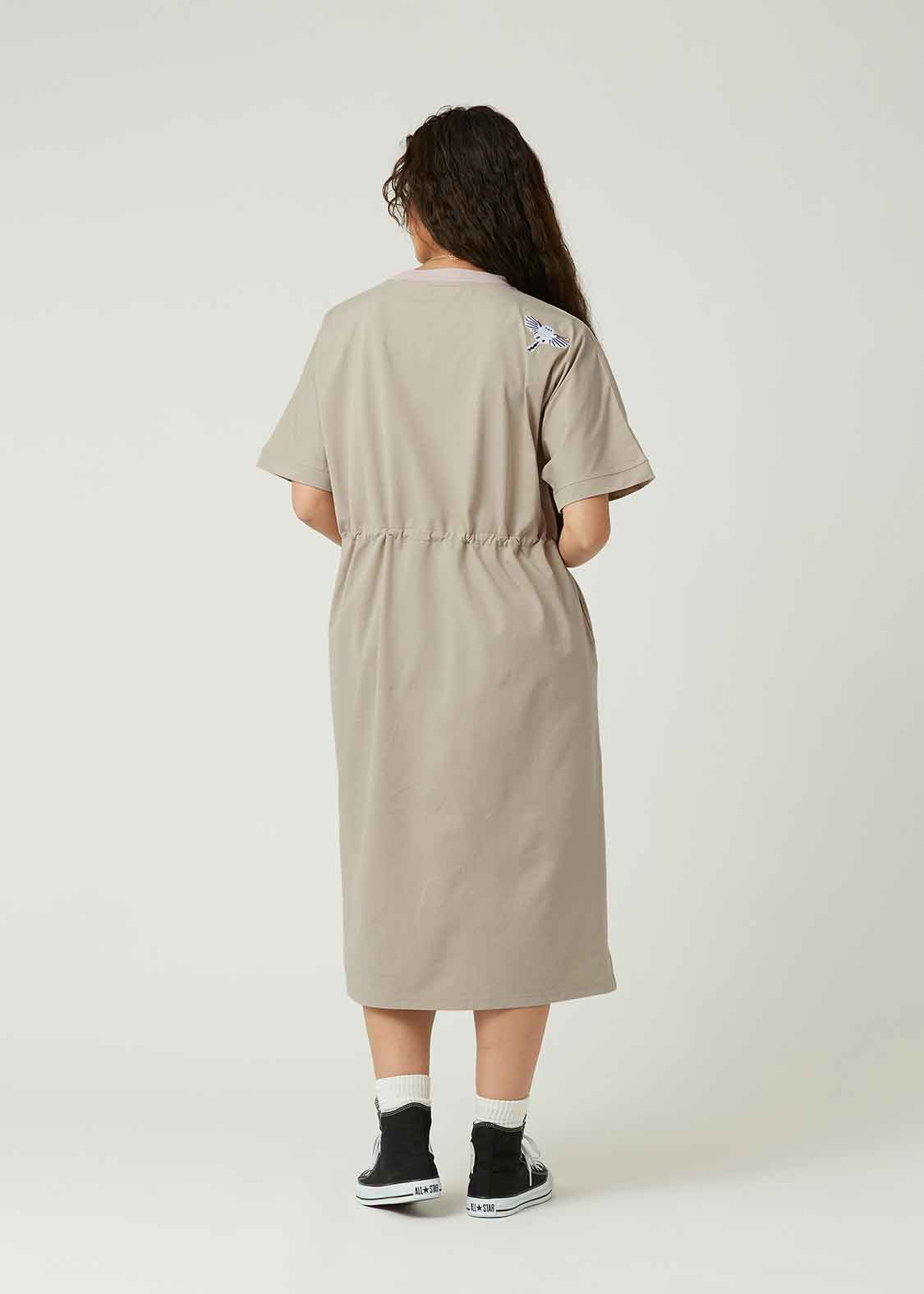 Dry drawstring Short Sleeve One-Piece (Shimaenaga)