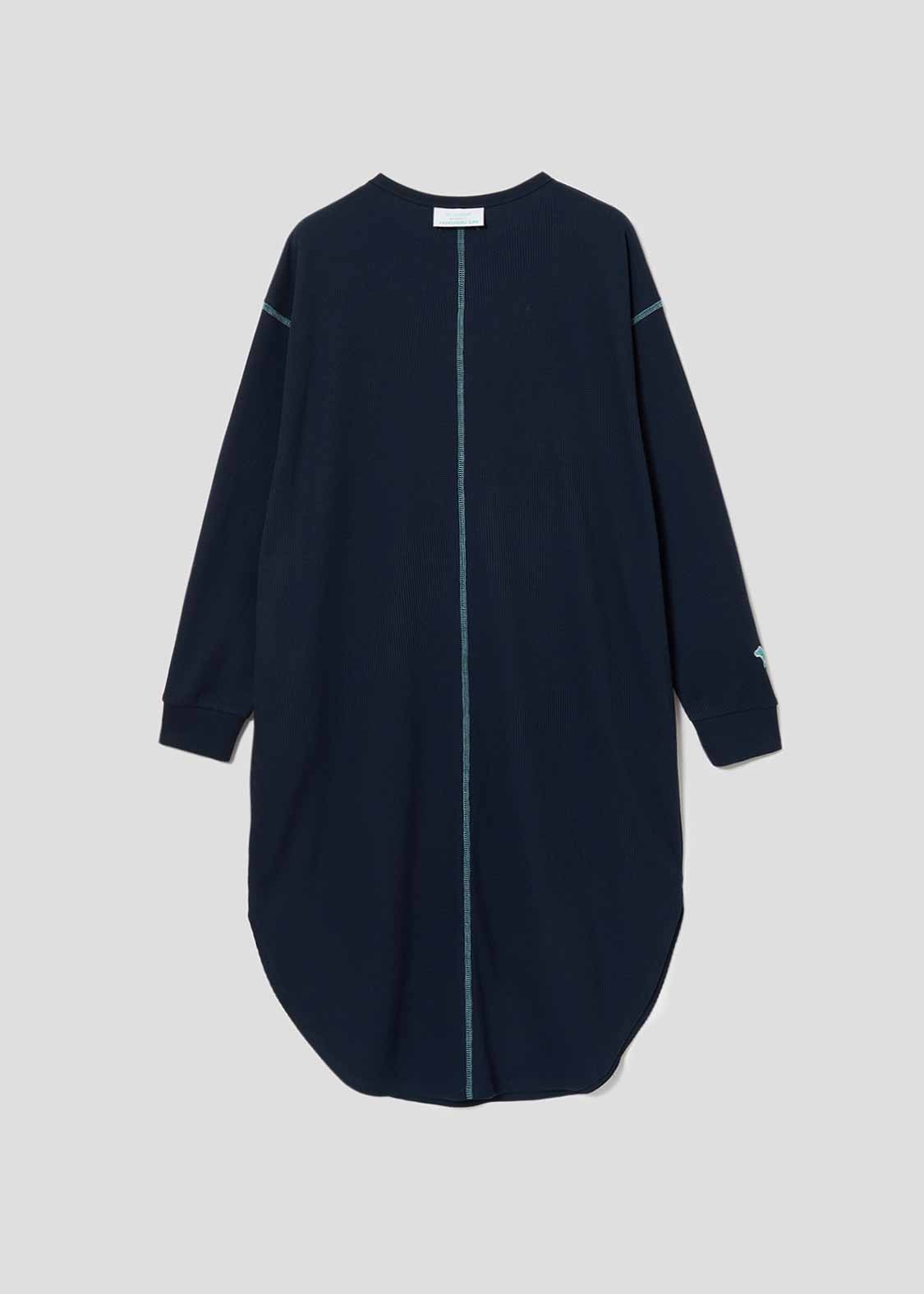 Waffle Long Sleeve One-Piece (Nagasugiru Inu)