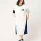Crazy Pattern Half Sleeve Tee One-Piece (Ikaku Nanikore)