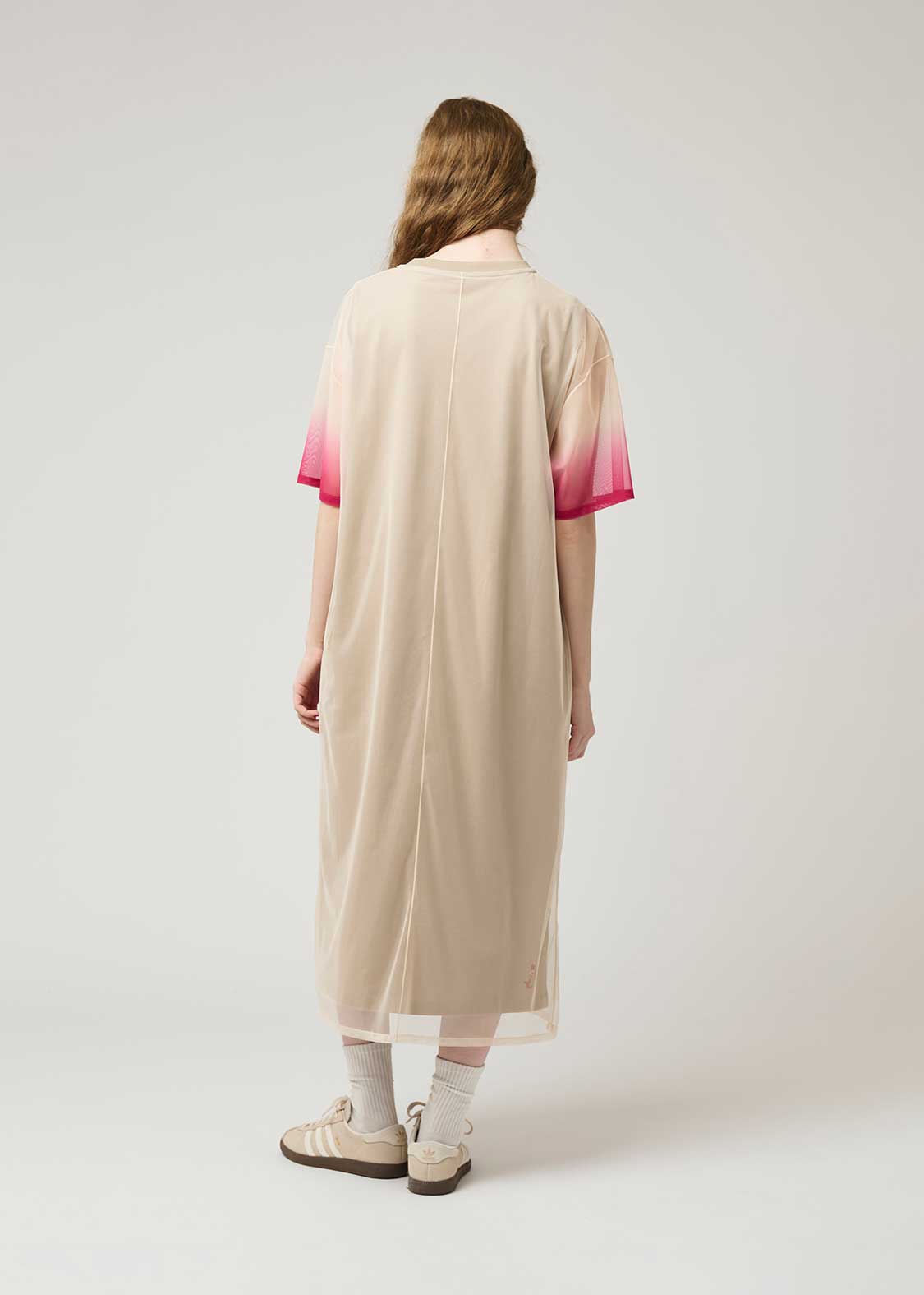 Sheer Layered Short Sleeve One-Piece (Ikaku Yummy Dance)
