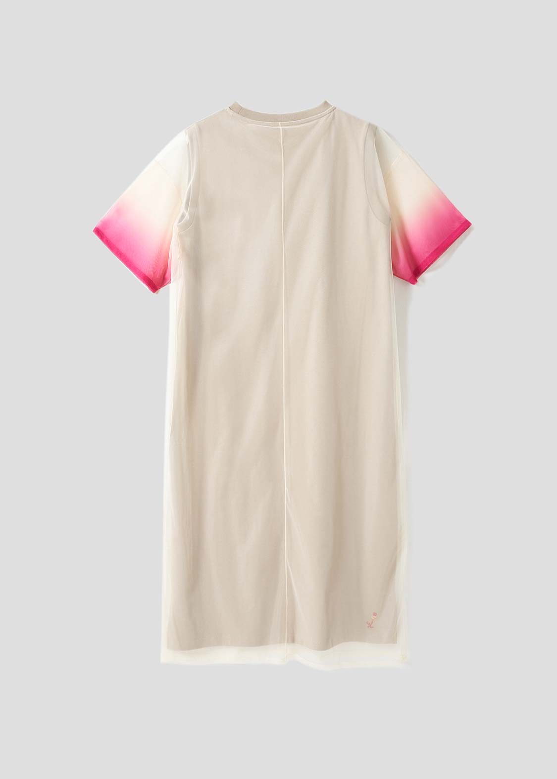 Sheer Layered Short Sleeve One-Piece (Ikaku Yummy Dance)